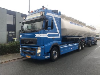 Remorque citerne Volvo FH 460 6X2 460 euro 5 feldbinder silo combi: photos 1