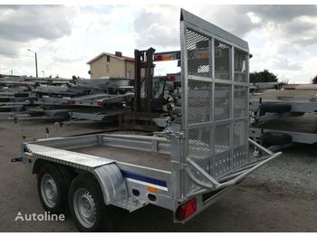 Remorque plateau pour transport de équipements lourds neuf Wiola Przyczepa do przewozu MINIKOPAREK 3,0m z tra: photos 1