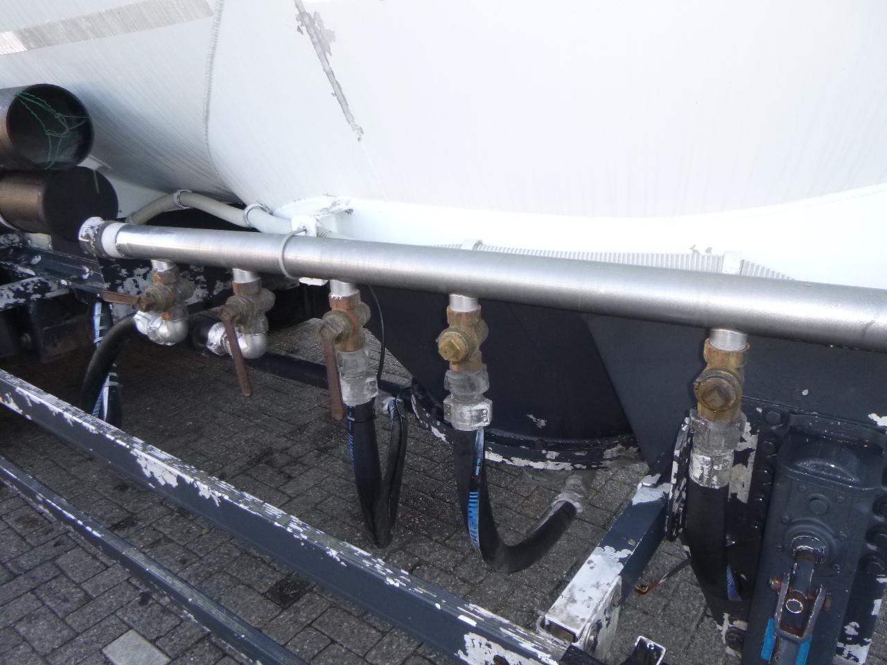 Citerne pulvérulente pour transport de farine Ardor (Turbo's Hoet) Powder tank alu 39 m3 / 1 comp: photos 6