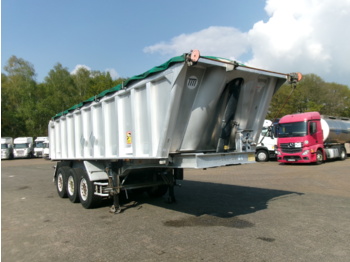 Semi-remorque benne Benalu Tipper trailer alu 25 m3 + tarpaulin: photos 2
