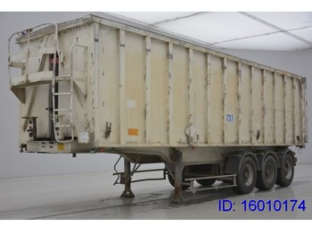 Semi-remorque benne General Trailer 47 Cub in Alu