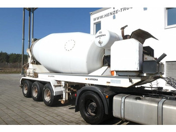Semi-remorque  Betonmischauflieger  Auflieger