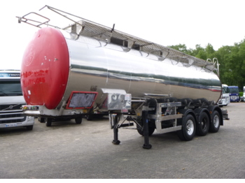 Semi-remorque citerne pour transport de la nourriture Clayton Food tank inox 30 m3 / 1 comp: photos 1