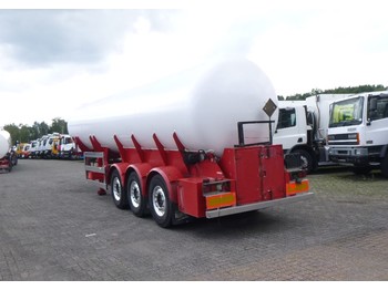 Semi-remorque citerne pour transport de gaz Clayton Gas tank steel 31.8 m3 (low pressure 10 bar): photos 3
