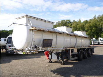 Semi-remorque citerne pour transport de produits chimiques Crane Fruehauf Chemical ACID tank inox 22.5 m3 / 1 comp: photos 1
