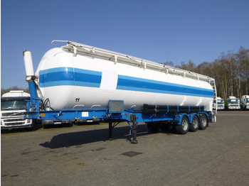 Semi-remorque citerne pour transport de farine Crane Fruehauf Powder tank alu 62 m3 (tipping): photos 1