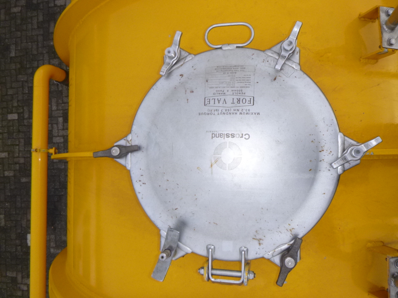 Semi-remorque citerne Crossland Vacuum tank alu 33 m3 / 1 comp: photos 18