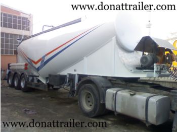 Semi-remorque citerne pour transport de ciment neuf DONAT Dry Bulk Silo - Cement: photos 1