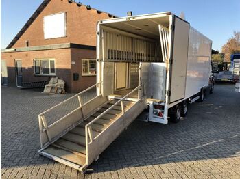 Semi-remorque bétaillère Doornwaard Be oplegger vee trailer 5 ton's Veewagen doornwaard: photos 1
