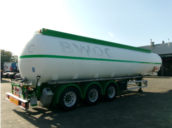 Semi-remorque citerne pour transport de carburant Feldbinder Fuel tank alu 42 m3 / / 6 comp + pump: photos 4