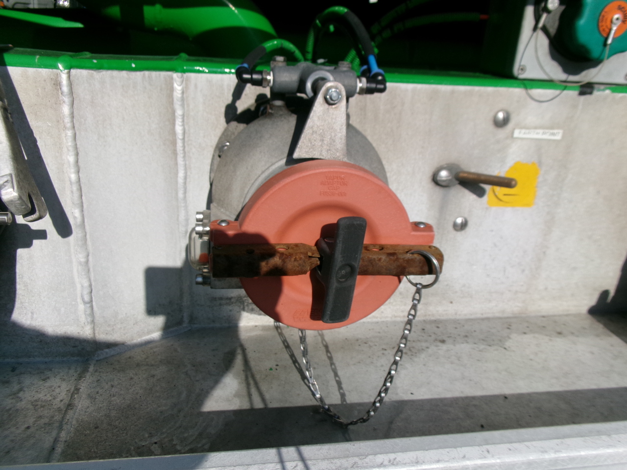 Semi-remorque citerne pour transport de carburant Feldbinder Fuel tank alu 42 m3 / / 6 comp + pump: photos 21