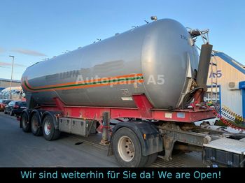 Semi-remorque citerne pour transport de silo Feldbinder KIP 45.3 45.000 Ltr Silo Lebensmittel: photos 1