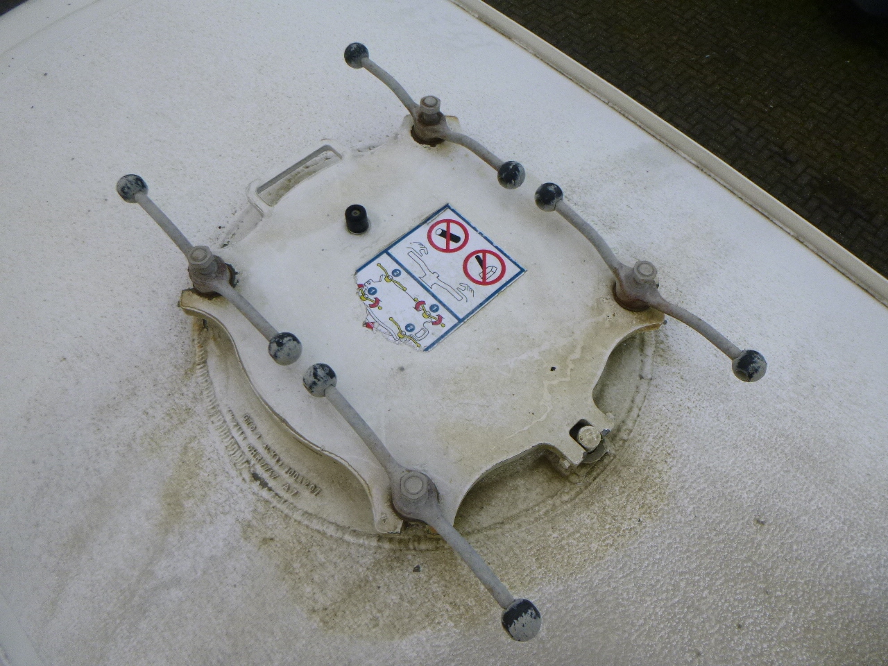 Semi-remorque citerne pour transport de farine Feldbinder Powder tank alu 36 m3 / 1 comp: photos 19