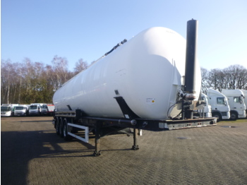 Semi-remorque citerne pour transport de farine Feldbinder Powder tank alu 63 m3 (tipping): photos 2