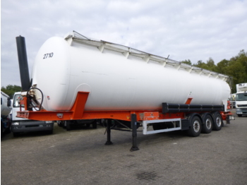 Semi-remorque citerne pour transport de farine Feldbinder Powder tank alu 63 m3 (tipping): photos 1