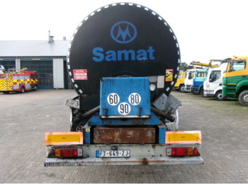 Semi-remorque citerne pour transport de bitume Fruehauf Bitumen tank inox 31 m3 / 1 comp + mixer & engine: photos 5