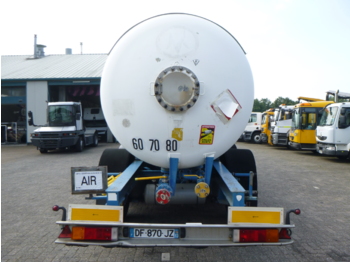 Semi-remorque citerne pour transport de gaz Guhur Low-pressure gas tank steel 31.5 m3 / 10 bar (methyl chloride): photos 5