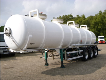 Semi-remorque citerne pour transport de produits chimiques Guhur / Maisonneuve Chemical ACID tank Alu 24.2 m3 / 1 comp: photos 1