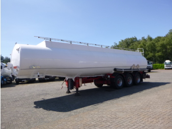 Semi-remorque citerne pour transport de carburant Indox Fuel tank alu 40. 5 m3 / 6 comp: photos 1