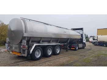Semi-remorque citerne pour transport de lait Kässbohrer Tanktrailer - 32000 Liter Inox, Iso, Chipcleaning, Air: photos 1