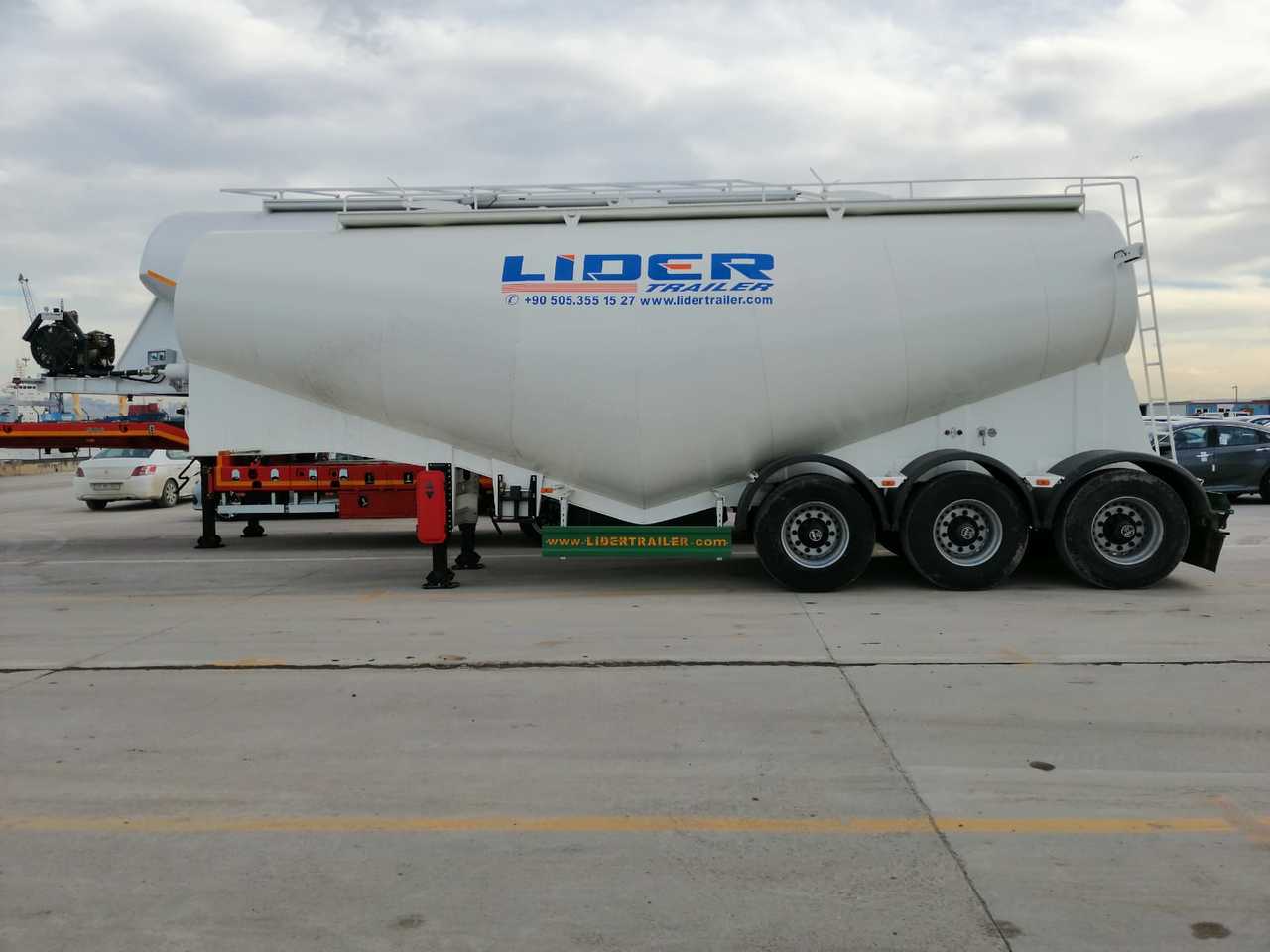 Semi-remorque citerne pour transport de ciment neuf LIDER 2023 MODEL NEW CEMENT TANKER: photos 20
