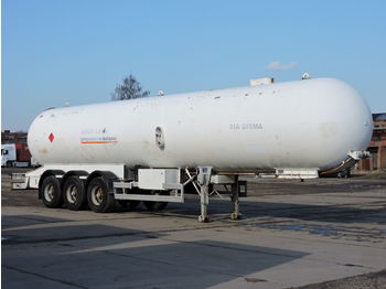 Semi-remorque citerne pour transport de gaz LPG GAS 45: photos 1