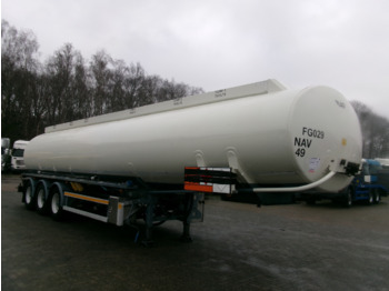 Semi-remorque citerne pour transport de carburant L.A.G. Fuel tank alu 44.5 m3 / 6 comp + pump: photos 2