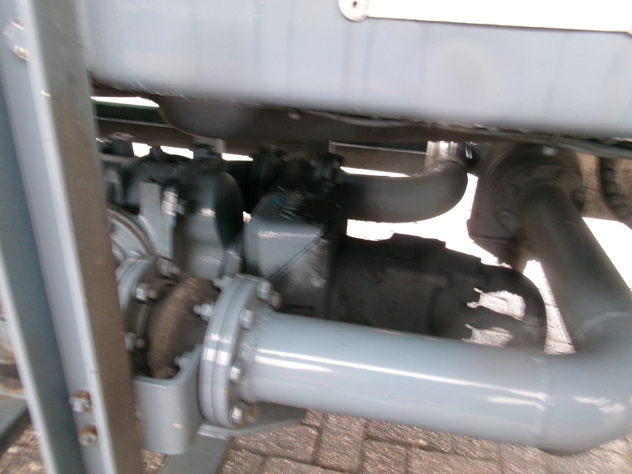 Semi-remorque citerne pour transport de carburant L.A.G. Fuel tank alu 44.5 m3 / 6 comp + pump: photos 15