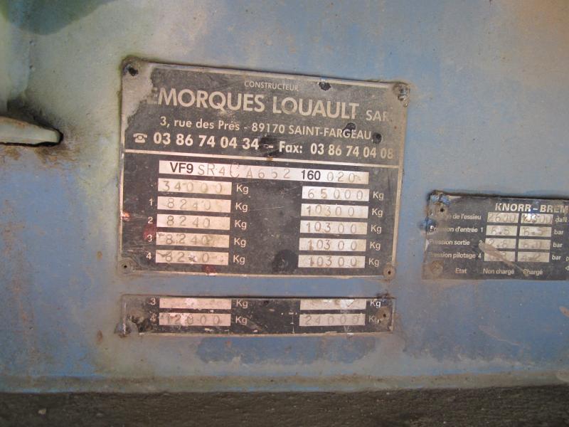 Semi-remorque surbaissé Louault: photos 3