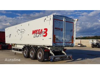Semi-remorque benne pour transport de matériaux granulaires neuf MEGA Light3 55 mc (PL): photos 1