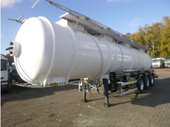 Semi-remorque citerne pour transport de produits chimiques Magyar Chemical tank inox 29.7 m3 / 1 comp: photos 1