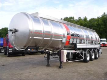 Semi-remorque citerne pour transport de carburant Magyar Fuel tank inox 39.8 m3 / 8 comp: photos 1