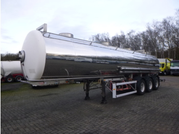 Semi-remorque citerne pour transport de produits chimiques Maisonneuve Chemical tank inox 26.2 m3 / 1 comp: photos 1