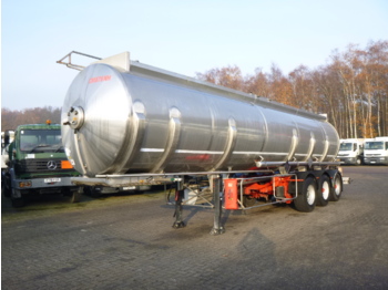 Semi-remorque citerne pour transport de carburant Maisonneuve Fuel tank inox 34 m3 / 1 comp: photos 1