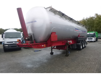 Semi-remorque citerne pour transport de farine Metalair Filliat Powder tank alu 58 m3 (tipping): photos 1
