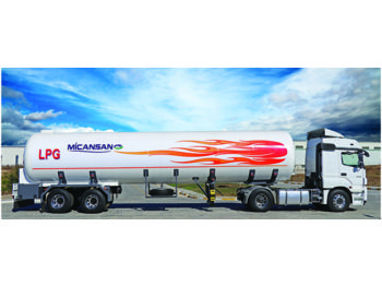 Semi-remorque citerne pour transport de gaz neuf Micansan 57 m3 READY FOR SHIPMENT FROM STOCK AREA BIG DISCOUNT: photos 1