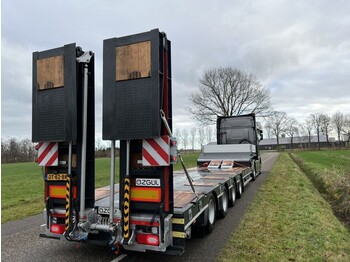 Semi-remorque surbaissé OZGUL LW4 lowloader semidieplader hydraulisch 2x lift as,  NL kenteken 2021: photos 1