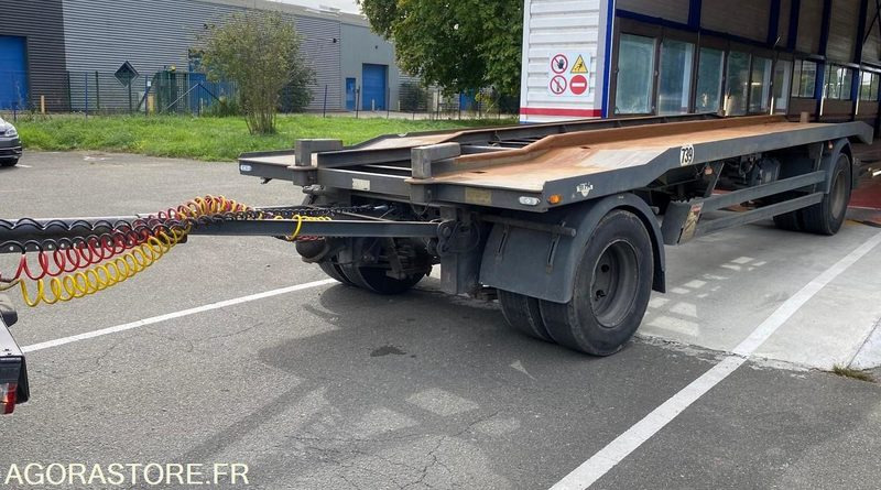 Semi-remorque REMORQUE KAISER PORTE CAISSON