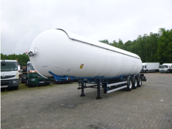 Semi-remorque citerne pour transport de gaz Robine Gas tank steel 50.5 m3: photos 1