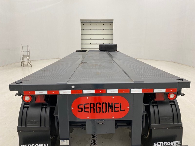 Semi-remorque porte-conteneur/ Caisse mobile neuf SERGOMEL Chassis/Plateau 20FT - NEW: photos 11