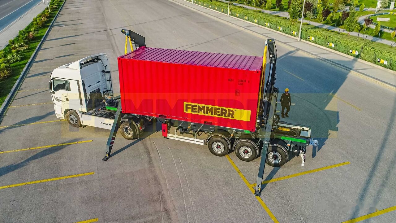 Semi-remorque porte-conteneur/ Caisse mobile pour transport de containers neuf STU SIDE LIFTER / ELEVATEUR LATERAL: photos 9