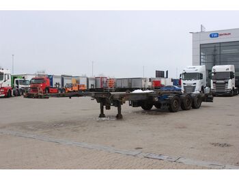 Semi-remorque porte-conteneur/ Caisse mobile Schmitz Cargobull SCF 24,LIFTING AXLE, EXPANDABLE, ADR: photos 1