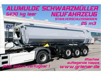 Semi-remorque benne neuf Schwarzmüller K serie /ALUMULDE 5430 KG 25m³/ ALU/STAHLEINLAGE: photos 1