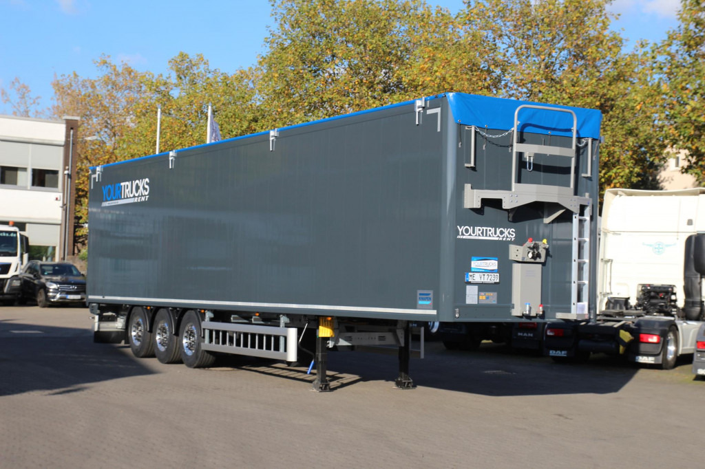 Semi-remorque à fond mouvant knapen Walkingfloor Cargofloor 92m³ 10mmMiete Rent