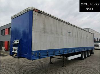 Semi-remorque bâche Krone SD / BPW / German