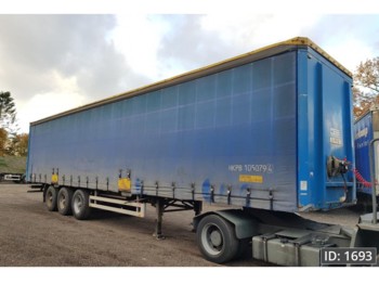 Semi-remorque bâche Pacton T3-011 Huckepa