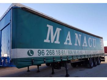 Semi-remorque bâche SEMIREMOLQUE LONA LECITRAILER TAUTLINER