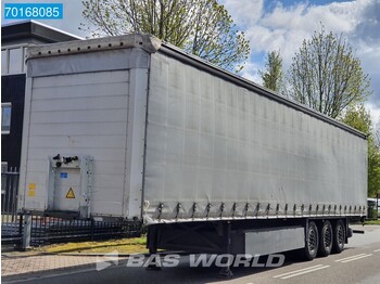 Semi-remorque bâche Schmitz Cargobull SCB*S3T 3 axles Staplererhalterung Palettenkasten Liftachse Kooiaap Edscha