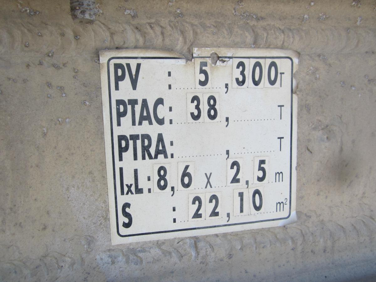 Semi-remorque benne Benalu