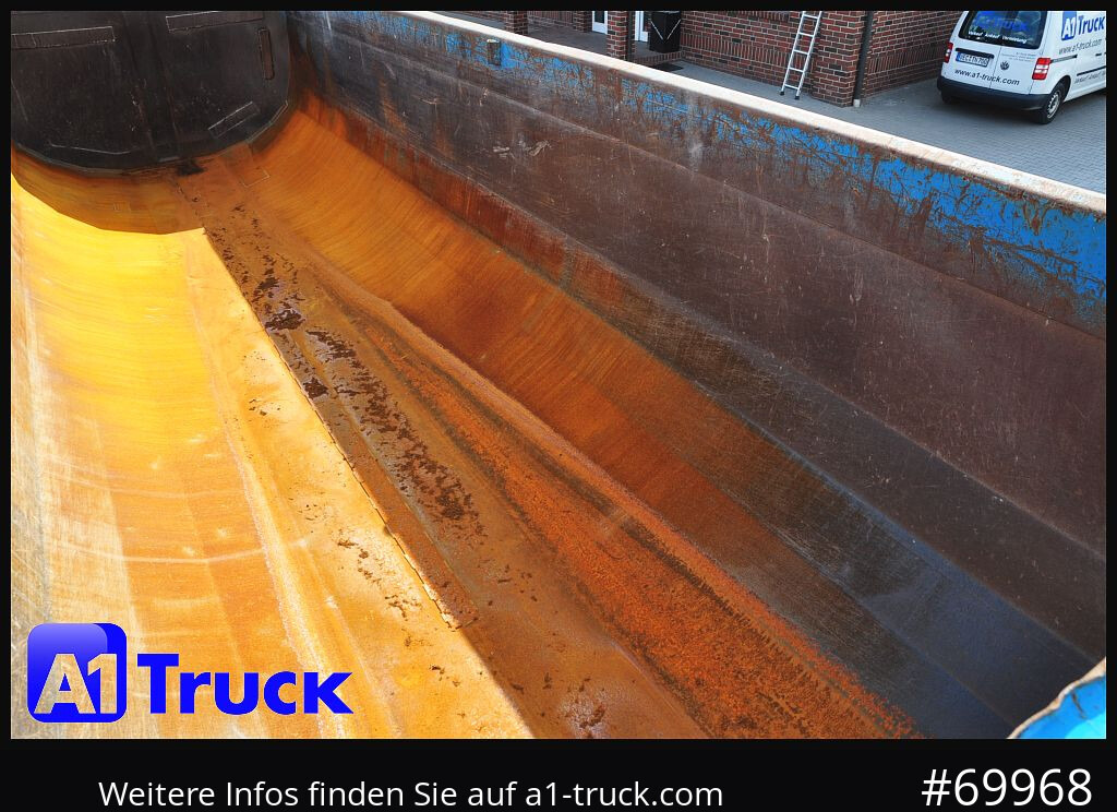 Semi-remorque benne CARNEHL CHKS/HH, Stahl, Lift, ca 24m³